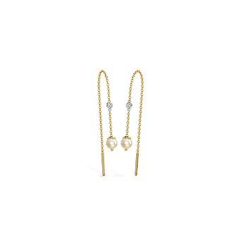 Evergreen Pearl Sui Dhaga Earrings