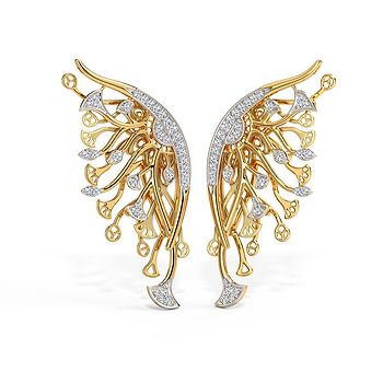 Utsav Layers apex Stud Earring