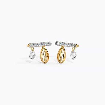 Iman Gemstone Stud Earrings