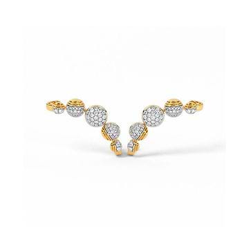 Nebula Glow Diamond Earcuffs