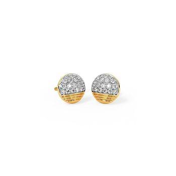 Solstice Shine Diamond Stud Earrings