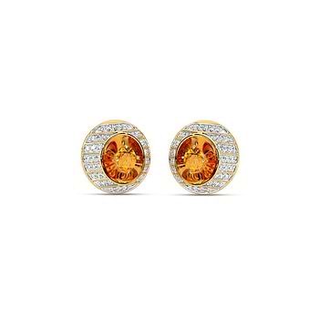 Solstice Beacon Gemstone Stud Earrings