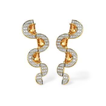 Sunspire Glow Gemstone Drop Earrings