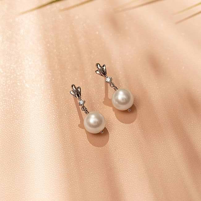 Pearl drop earrings online store