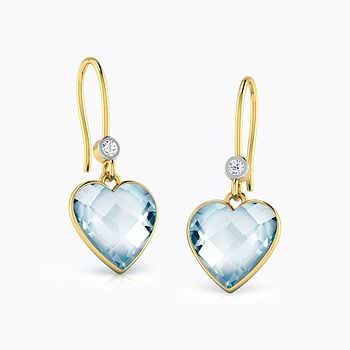 Heartthrob Classic Gemstone Drop Earrings
