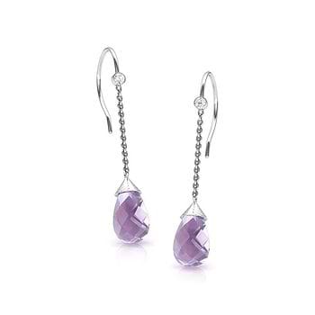 Claire Gemstone Drop Earrings