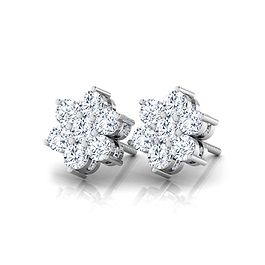 Diamond 7 stone studs discount