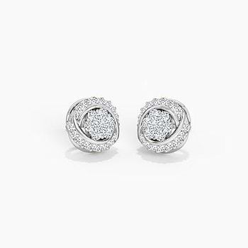 Danza Diamond Stud Earrings