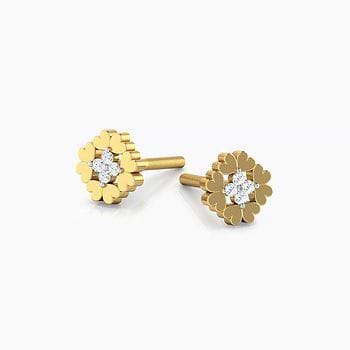 Chelsea Diamond Stud Earrings