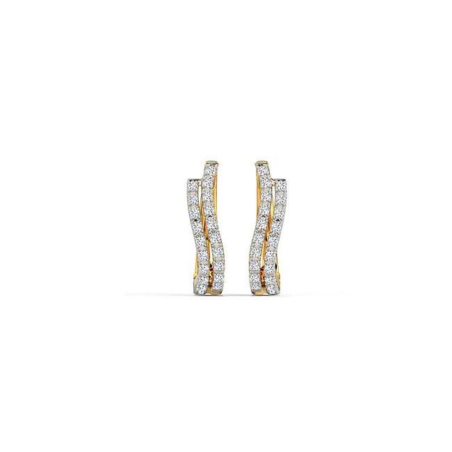 Diamond bali by tanishq shop
