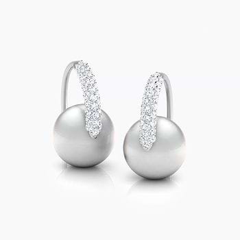 Flurry Pearl Drop Earrings