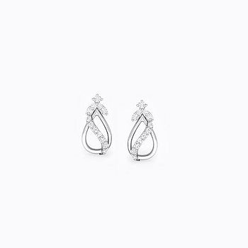 Tress Elegant Diamond Stud Earrings