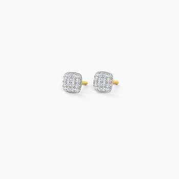 Kaylee Truss Diamond Stud Earrings