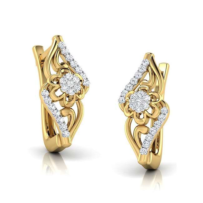 Caratlane earrings with price sale