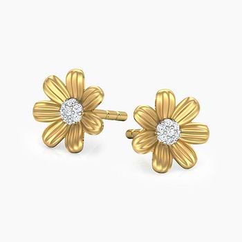 I Love Flowers Stud Earrings