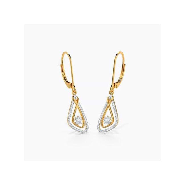 Caratlane gold earring hotsell
