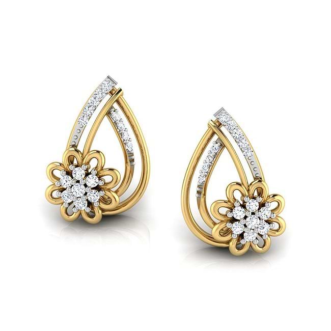 Caratlane diamond earrings hotsell
