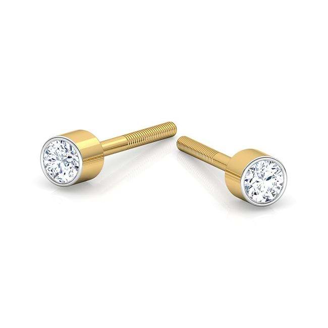 Diamond stud earrings for child sales
