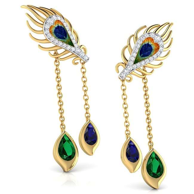Caratlane peacock collection sales