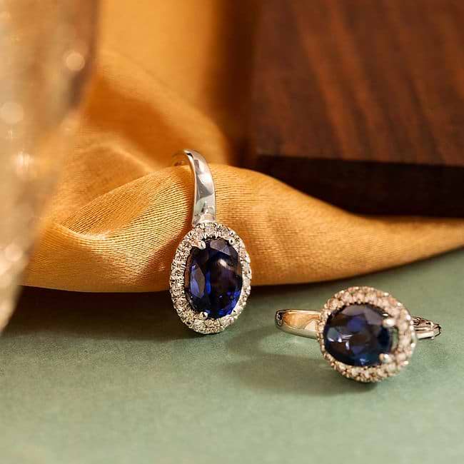 Blue sapphire hotsell ring caratlane