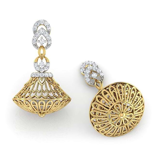 Diamond jhumkas cost top
