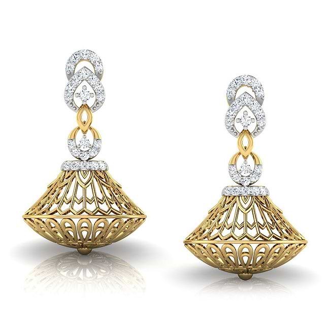 Diamond new arrivals jhumkas online