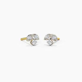 Little Petals Kids' Diamond Earrings