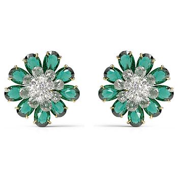 Zoha Bloom Gemstone Stud Earrings