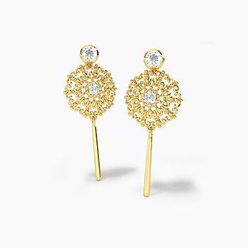 Idalia Diamond Drop Earrings