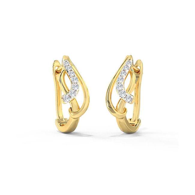 Caratlane diamond hoops Clearance