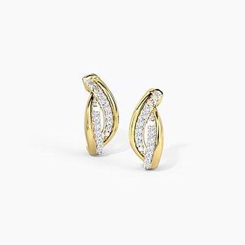 Cora Diamond Hoop Earrings