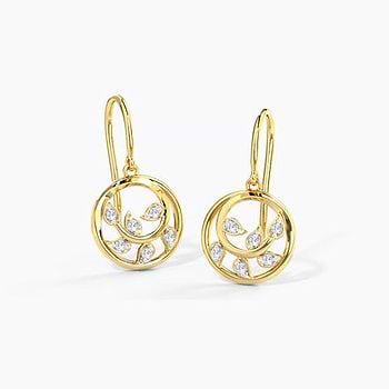 Hailey Diamond Drop Earrings