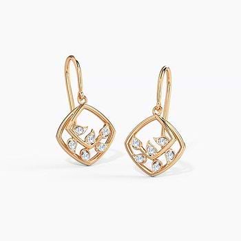 Amaya Diamond Drop Earrings
