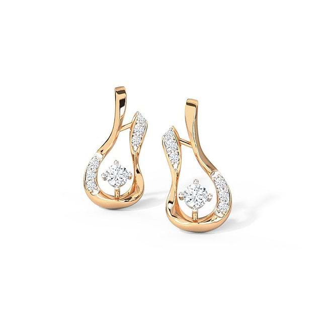 String diamond earrings store