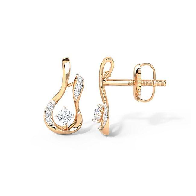 Diamond string earrings online