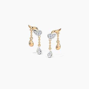 Drizzle Diamond Drop Earrings