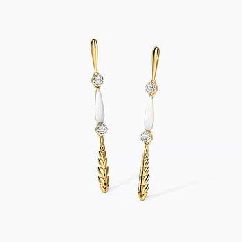 Delightful Sheen Diamond Drop Earrings