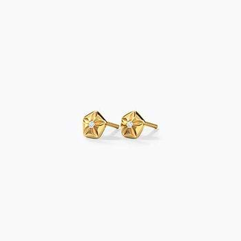 Cutesy Bloom Kids' Diamond Earrings