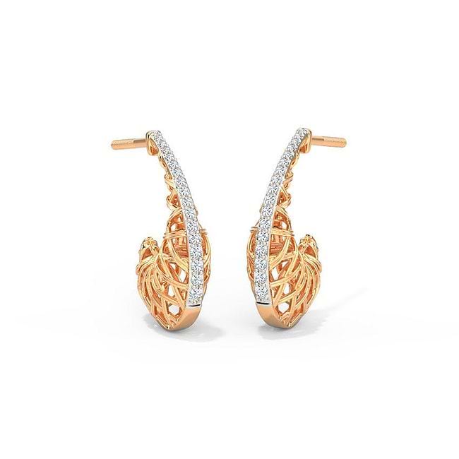 Diamond bali earrings designs hot sale