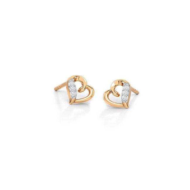 Diamond studs caratlane clearance