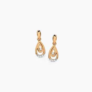 Alina Diamond Drop Earrings