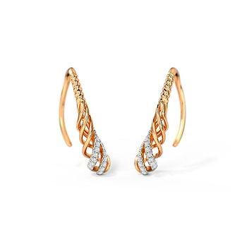 Laia Diamond Drop Earrings