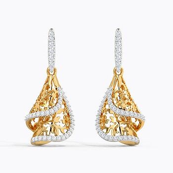 Farva Diamond Drop Earrings