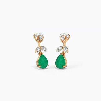 Harlena Bloom Gemstone Drop Earrings