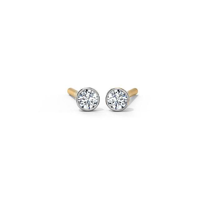 Infant diamond earrings discount
