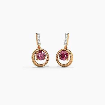 Advika Gorgeous Gemstone Drop Earrings