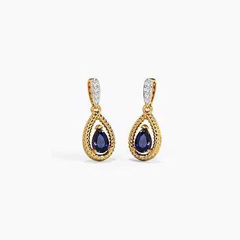 Anna Exquisite Gemstone Drop Earrings