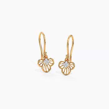 Evelyn Hopeful Diamond Drop Earrings