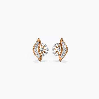 Mahin Diamond Stud Earrings