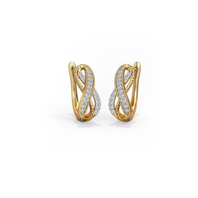 Infinity best sale hoop earrings